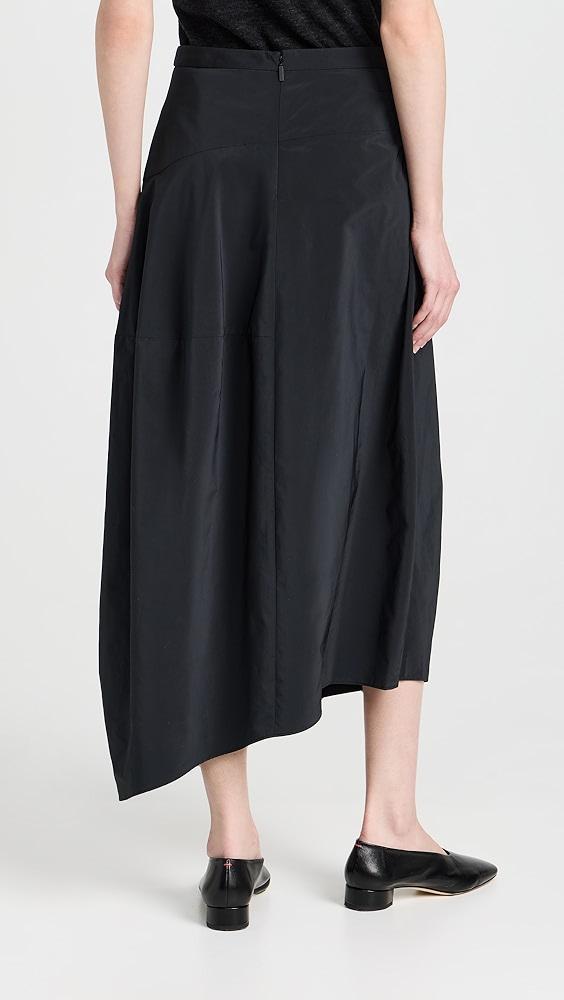 Tibi Nylon Asymmetrical Balloon Skirt | Shopbop Product Image