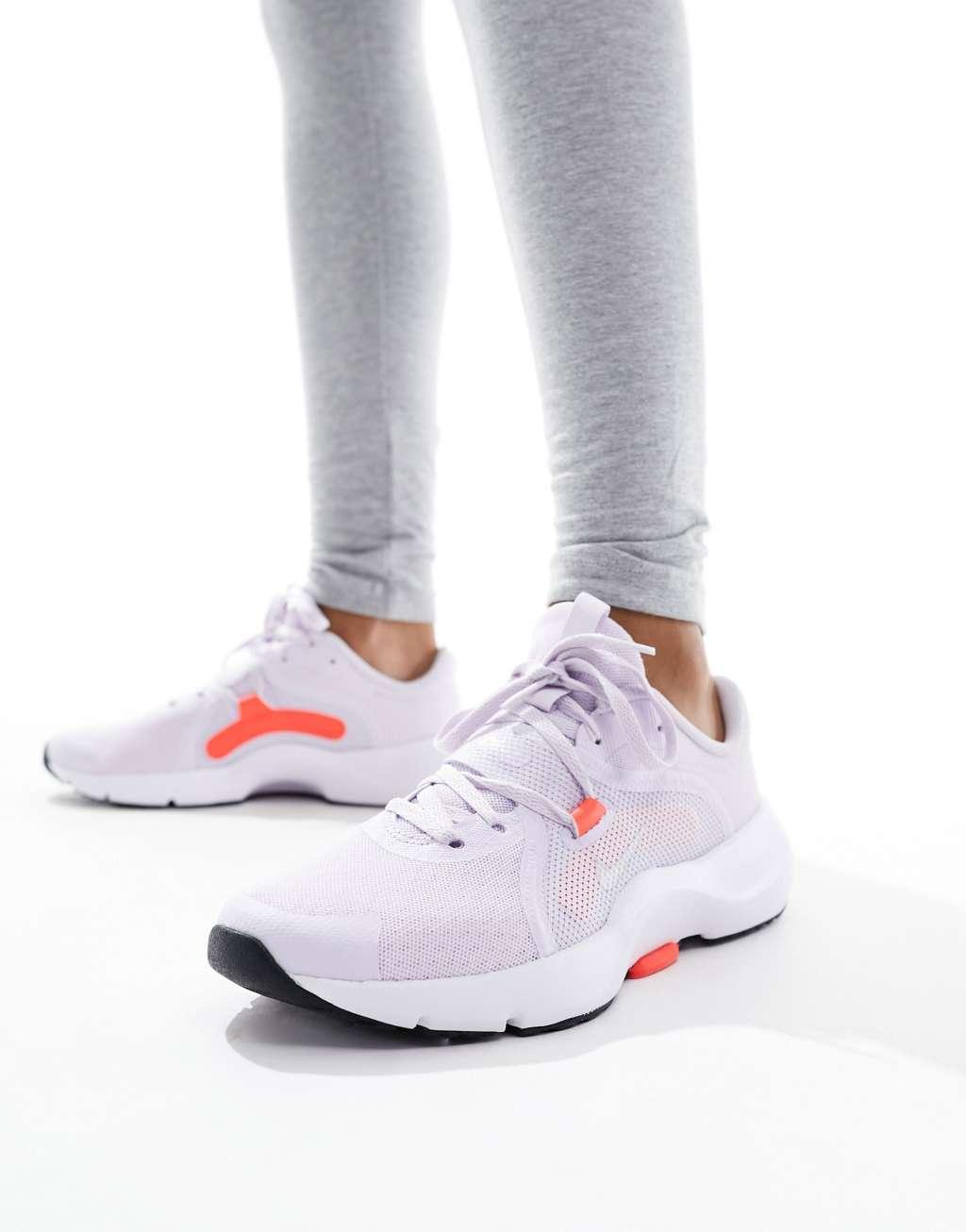 Nike Training In-Season 13 sneakers in lilac and red Product Image