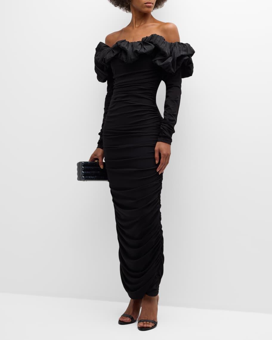 Ambleside Off-The-Shoulder Midi Dress Product Image