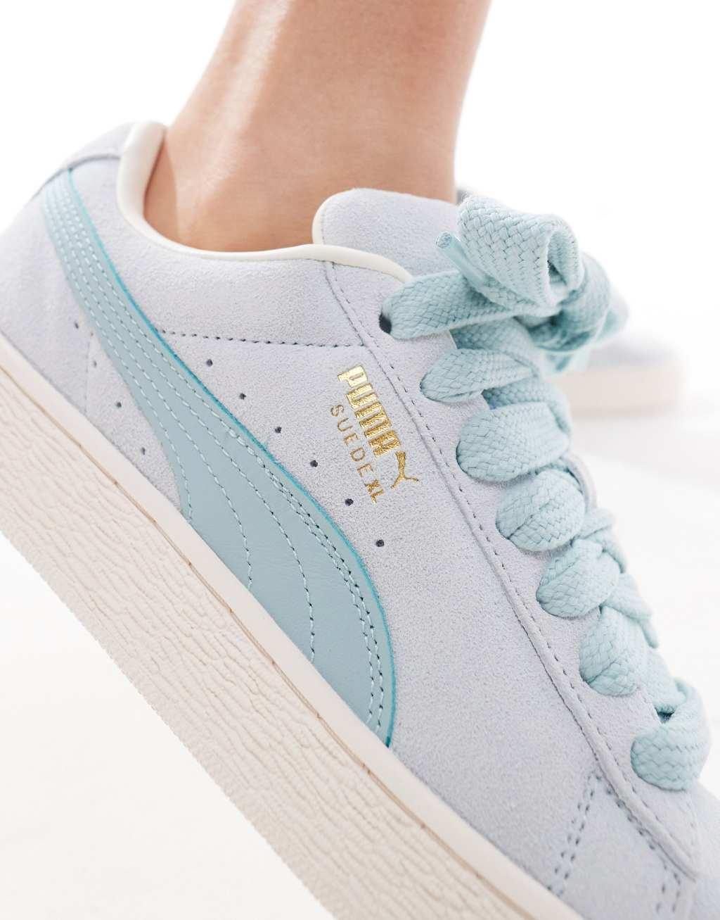 PUMA Suede XL sneakers in light blue Product Image