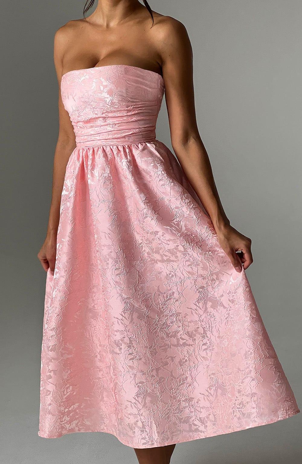 Saoirse Midi Dress - Blush Product Image