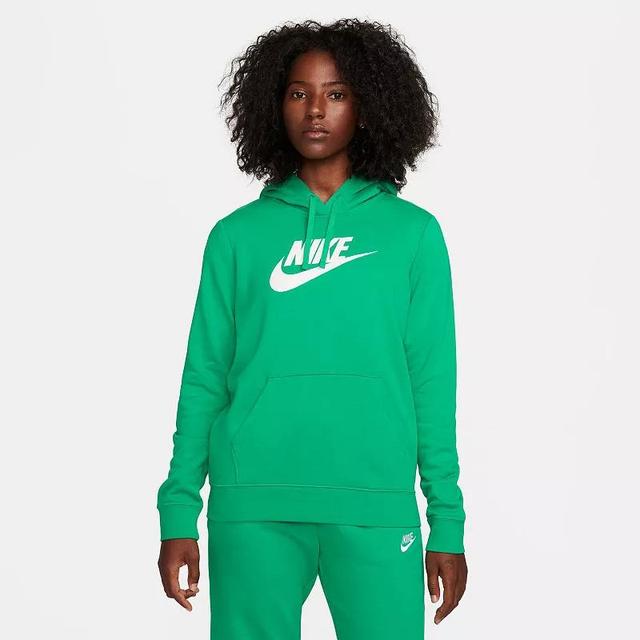 Womens Nike Sportswear Club Fleece Hoodie Drk Purple Product Image
