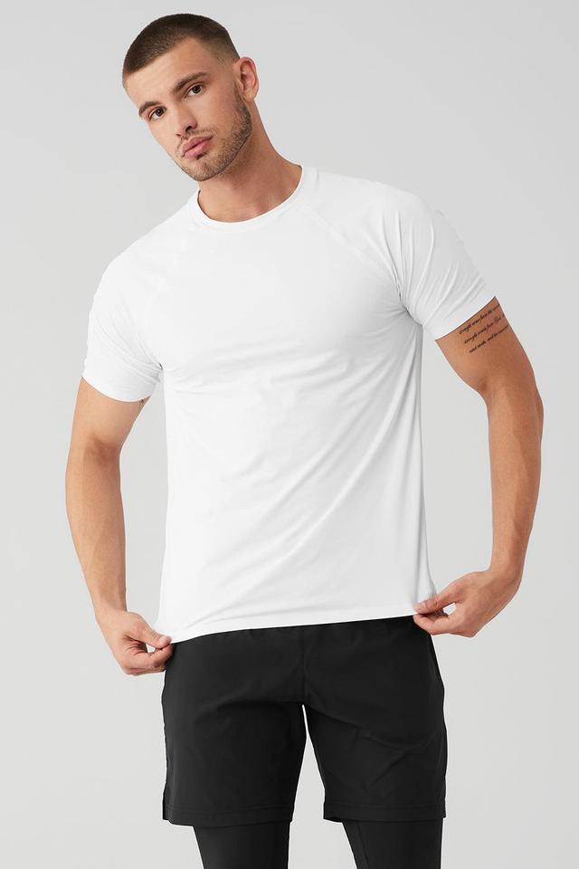 Idol Performance Tee - White Male Product Image