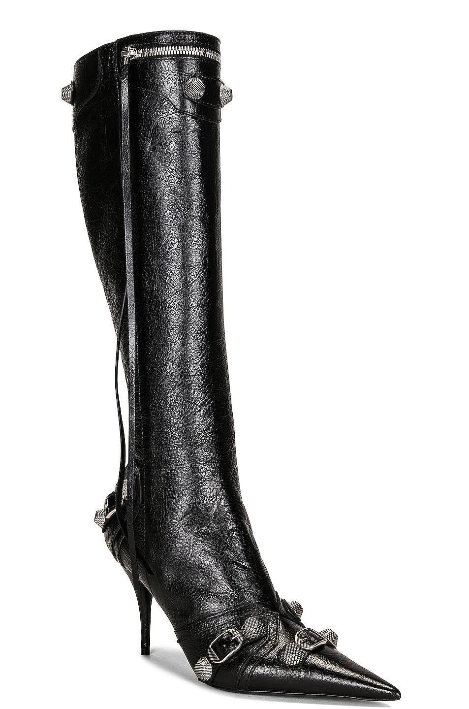 Balenciaga Cagole Boots in Black Product Image