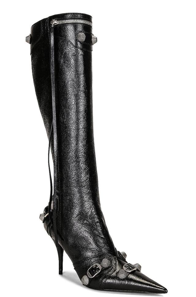 Balenciaga Cagole Boots in Black Product Image