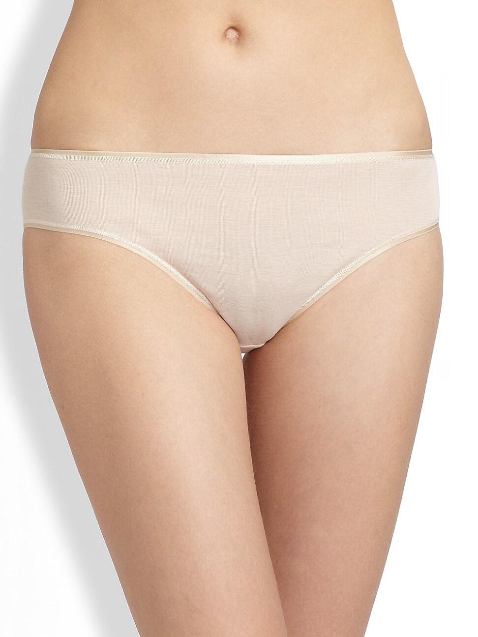 Womens Cotton Seamless High-Cut Full Brief Product Image