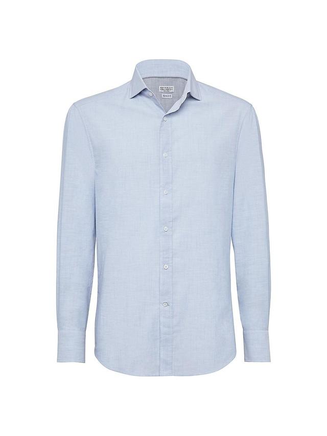 Mens Lightweight Oxford Slim Fit Shirt Product Image