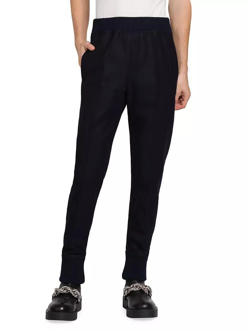 Pleated Wool Sweatpants Product Image