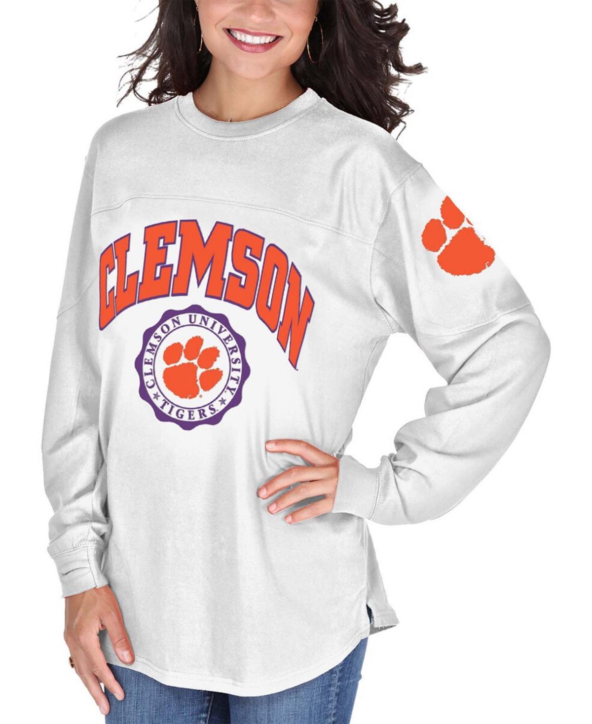 Womens Clemson Tigers Edith Long Sleeve T-Shirt Product Image