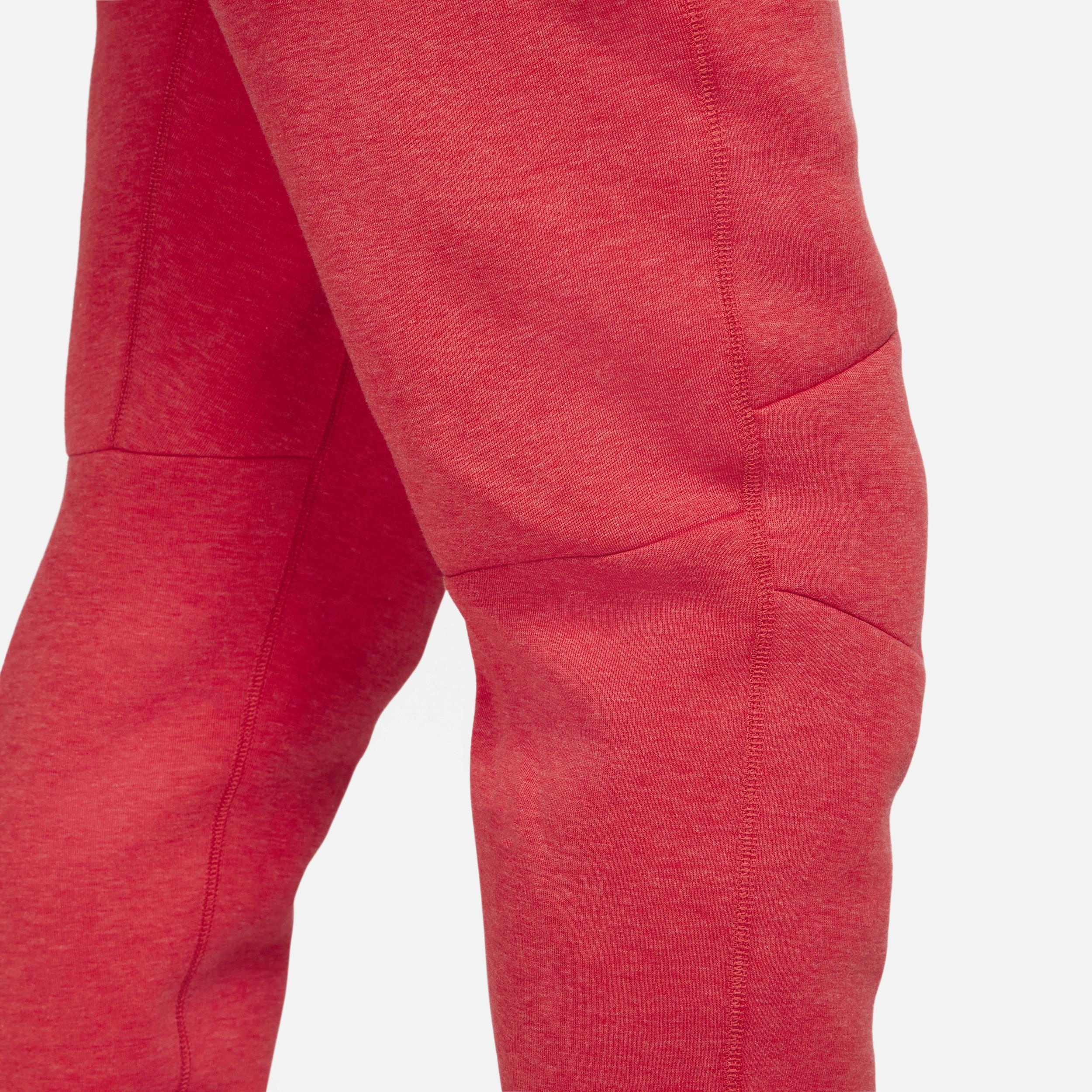 Nike Mens Nike Tech Fleece Joggers - Mens Black/Red Product Image