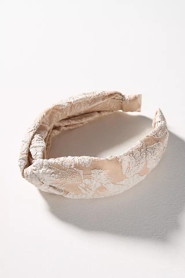 Floral Brocade Twist Headband Product Image