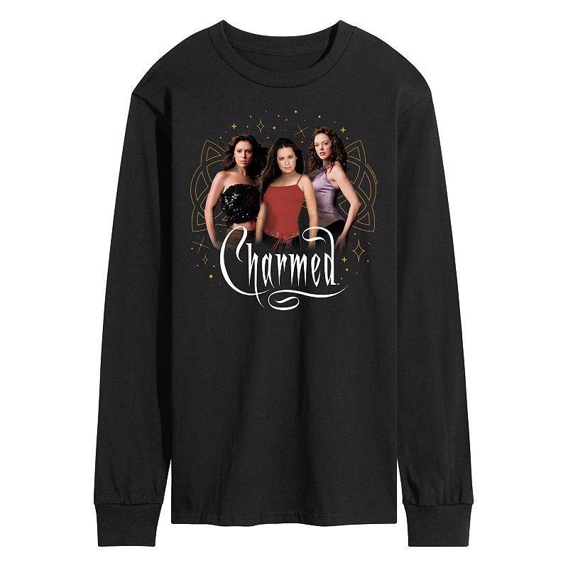 Mens Charmed Sisters Long Sleeve Graphic Tee Product Image