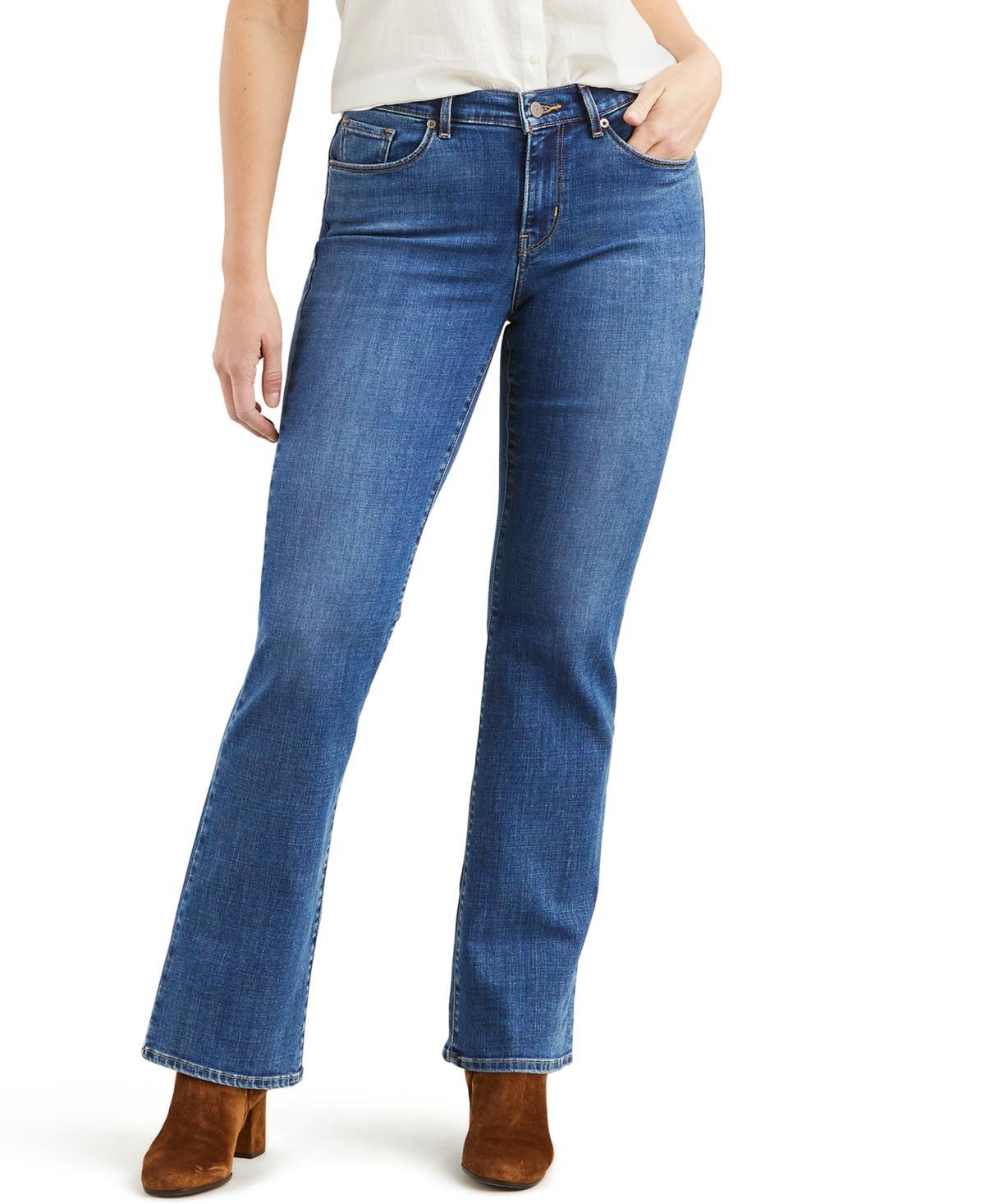 Women's Classic Bootcut Jeans in Short Length Product Image