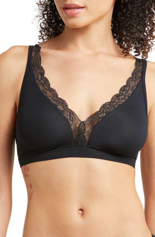 Hanro Cotton Lace Soft Cup Wireless Bra Product Image