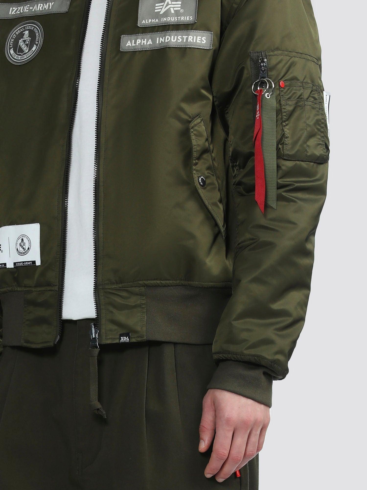 ALPHA X IZZUE MA-1 BOMBER JACKET Product Image