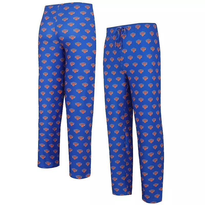 Mens Concepts Sport New York Knicks Gauge Allover Print Pants Product Image