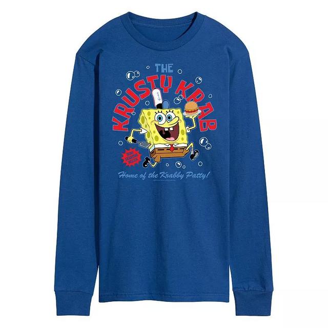 Mens Nickelodeon SpongeBob Squarepants Krusty Krab Long Sleeve Product Image