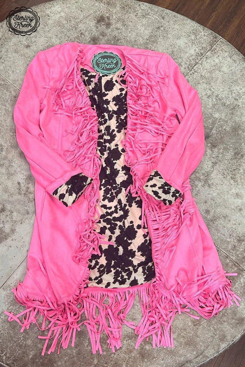 Scottsdale Suede Pink Jacket Product Image