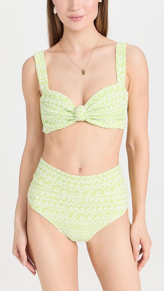 Montce High Rise Bikini Bottoms | Shopbop Product Image