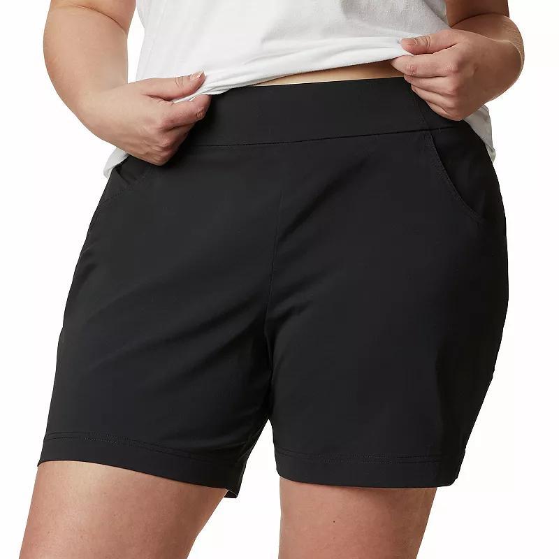 Columbia Plus Size Anytime Casual Shorts Women's Shorts Product Image