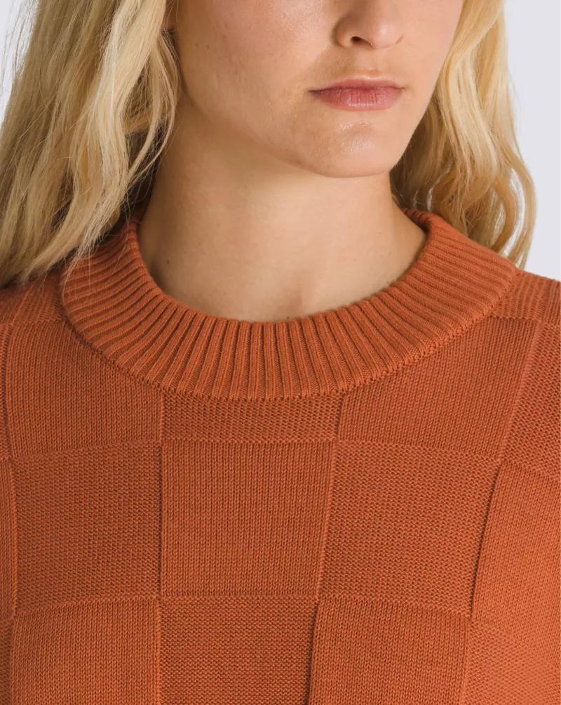 Cammile Checker Pullover Sweater Product Image