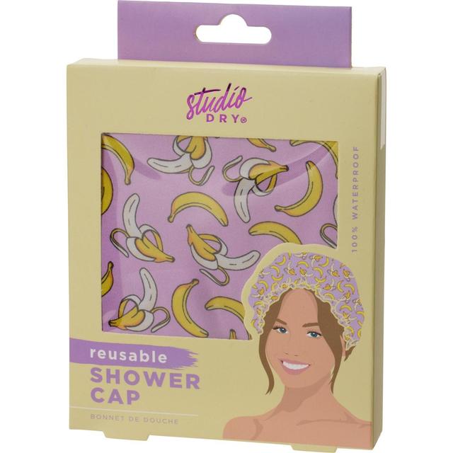 Studio Dry Banana Reusable Shower Cap - Waterproof Product Image