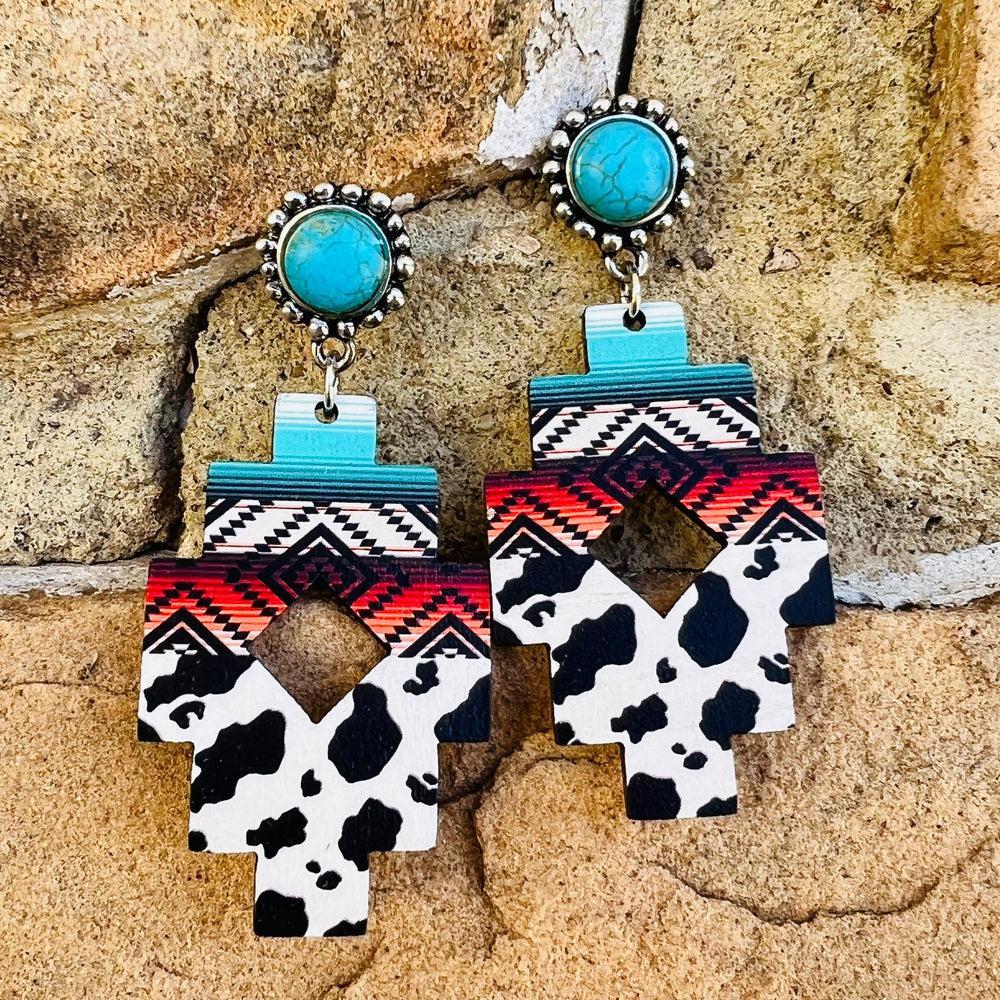 Aztec Ranch Earrings Product Image