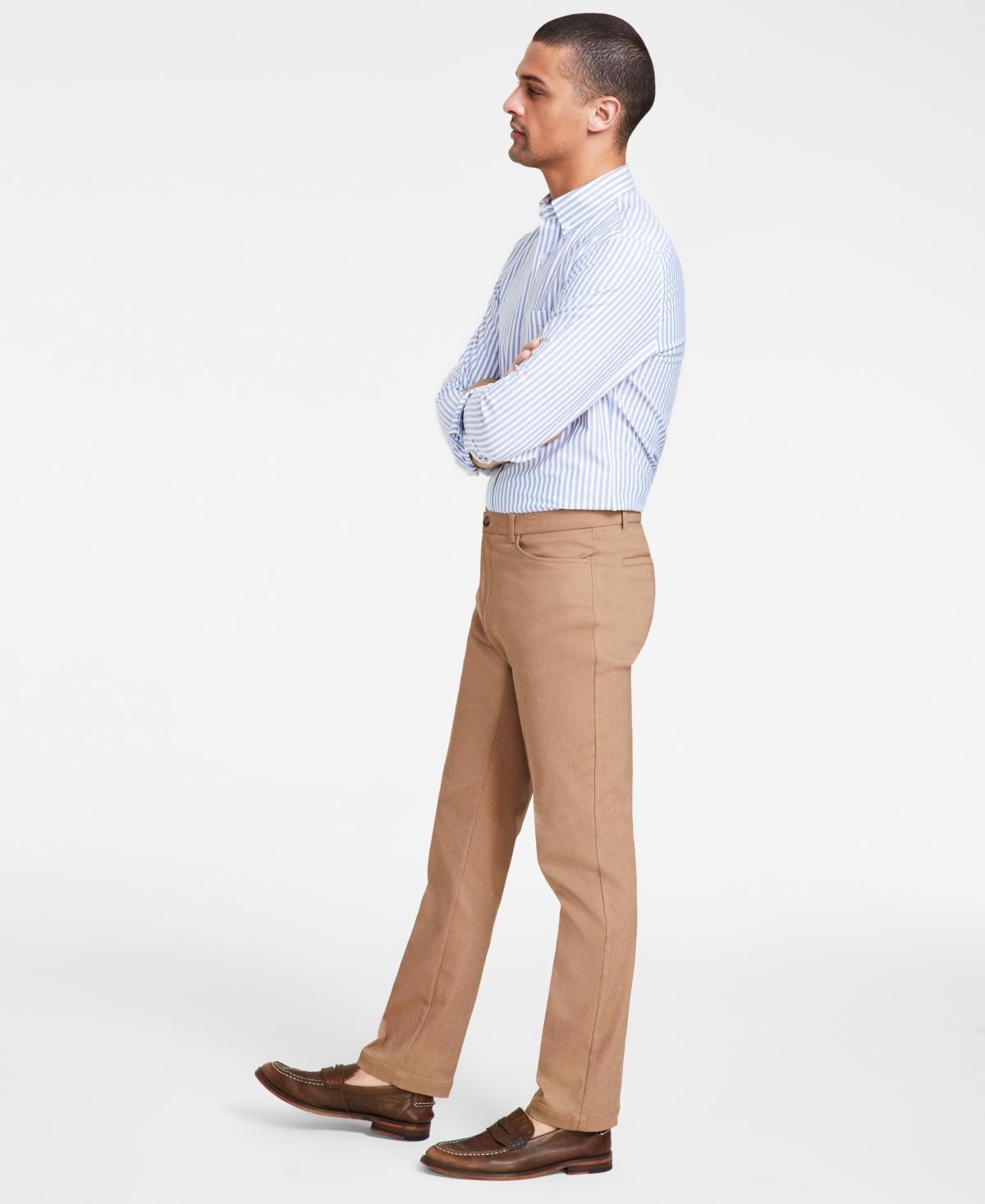 Tommy Hilfiger Mens Modern-Fit Twill Pants Product Image