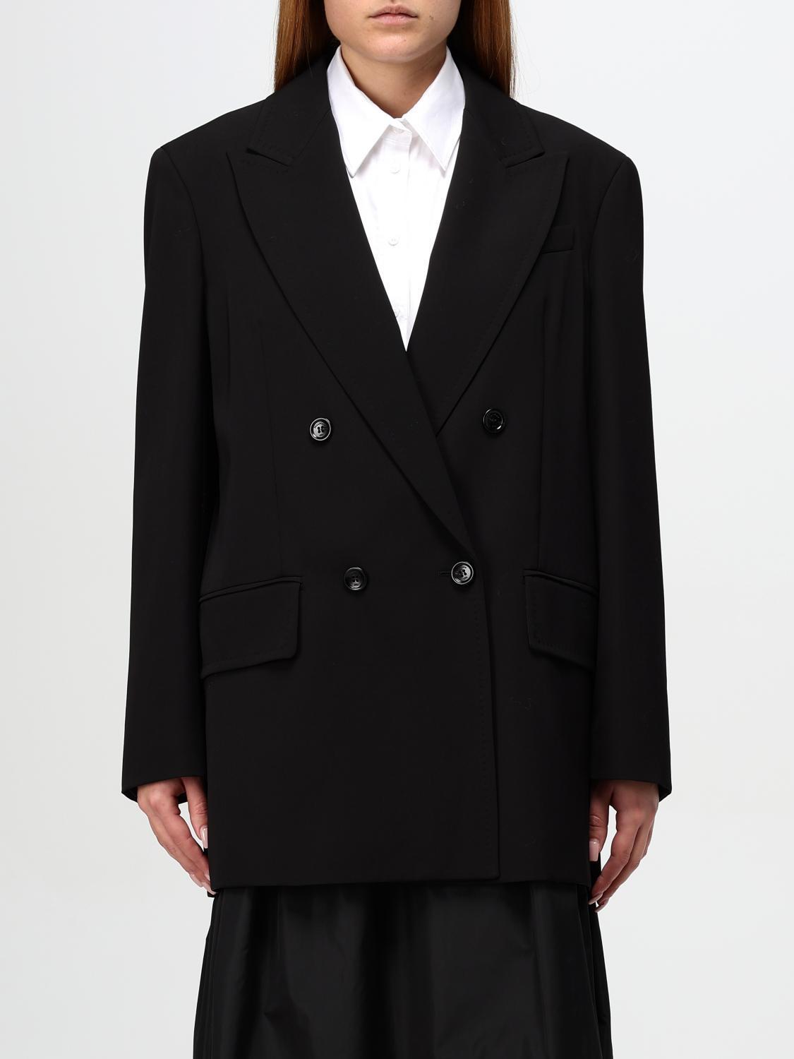 MAX MARA Blazer  Woman Color Black In Schwarz Product Image