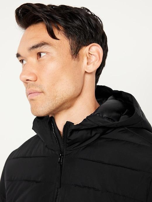 Water-Resistant Narrow-Channel Puffer Jacket Product Image