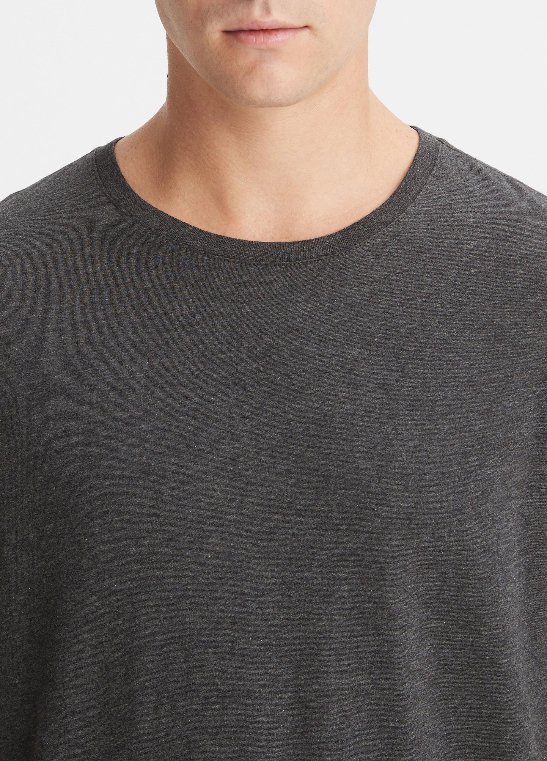 Pima Cotton Crew Neck T-Shirt Product Image