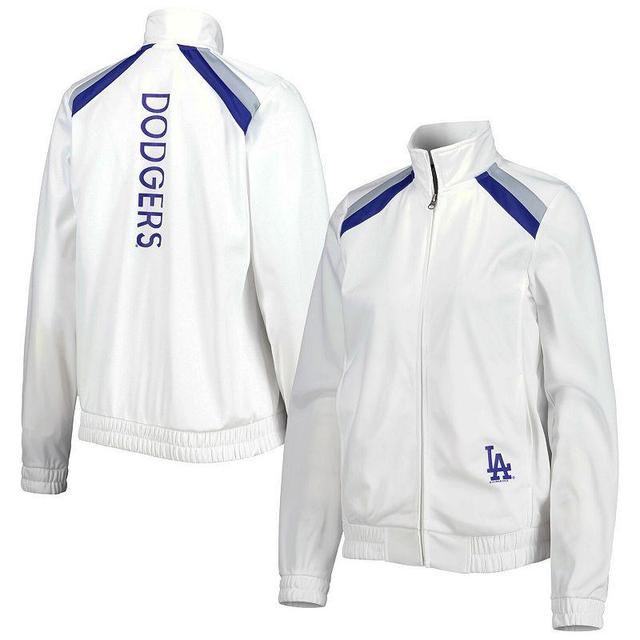 Womens G-III 4Her by Carl Banks Los Angeles Dodgers Red Flag Full-Zip Track Jacket Product Image