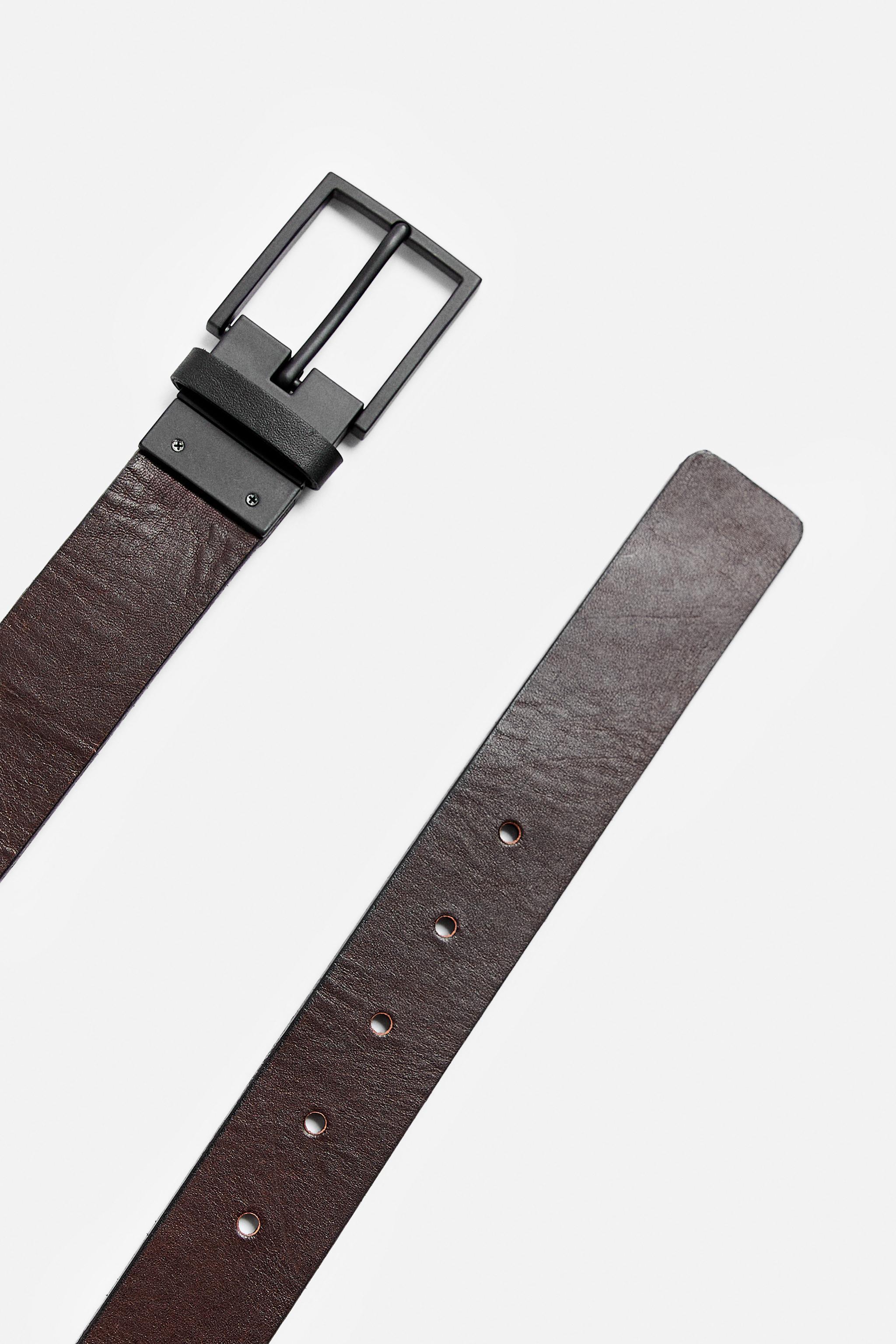 REVERSIBLE LEATHER BELT Product Image