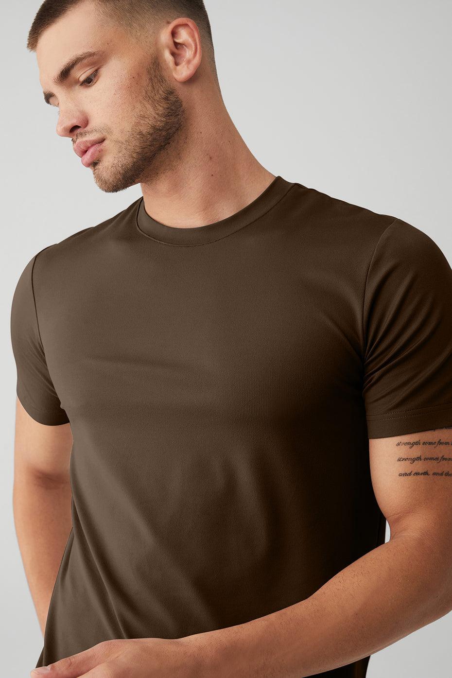 Conquer Reform Crewneck Short Sleeve - Espresso Male Product Image