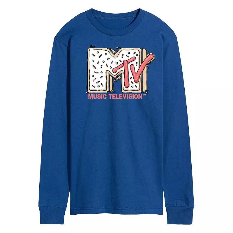 Mens MTV Sugar Cookie Logo Long Sleeve Graphic Tee Product Image