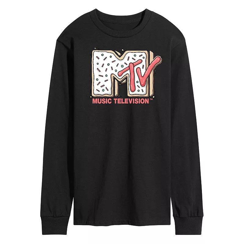 Mens MTV Sugar Cookie Logo Long Sleeve Graphic Tee Product Image