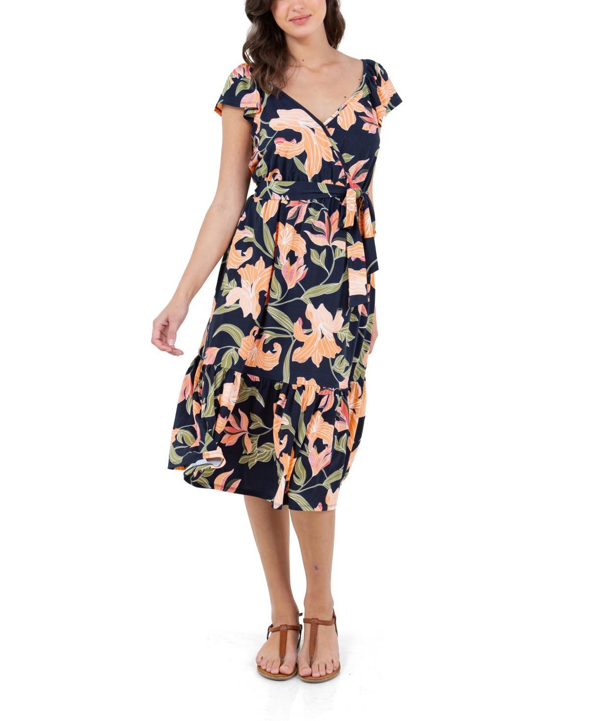 John Paul Richard Womens Printed Matte Jersey Dress Product Image