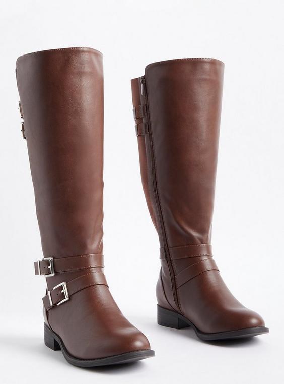 Wide Buckle Knee Boot (WW) product image