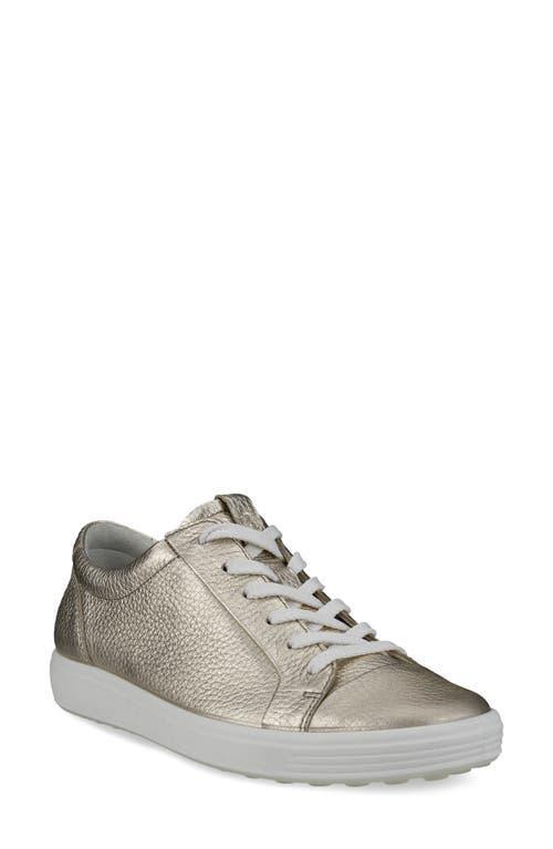 ECCO Soft 7 Mono 2.0 Leather Sneakers Product Image