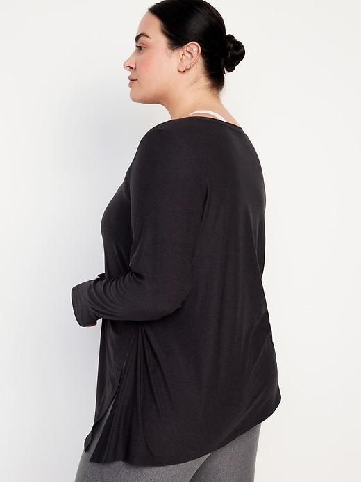 CloudMotion Side-Tie Tunic Product Image