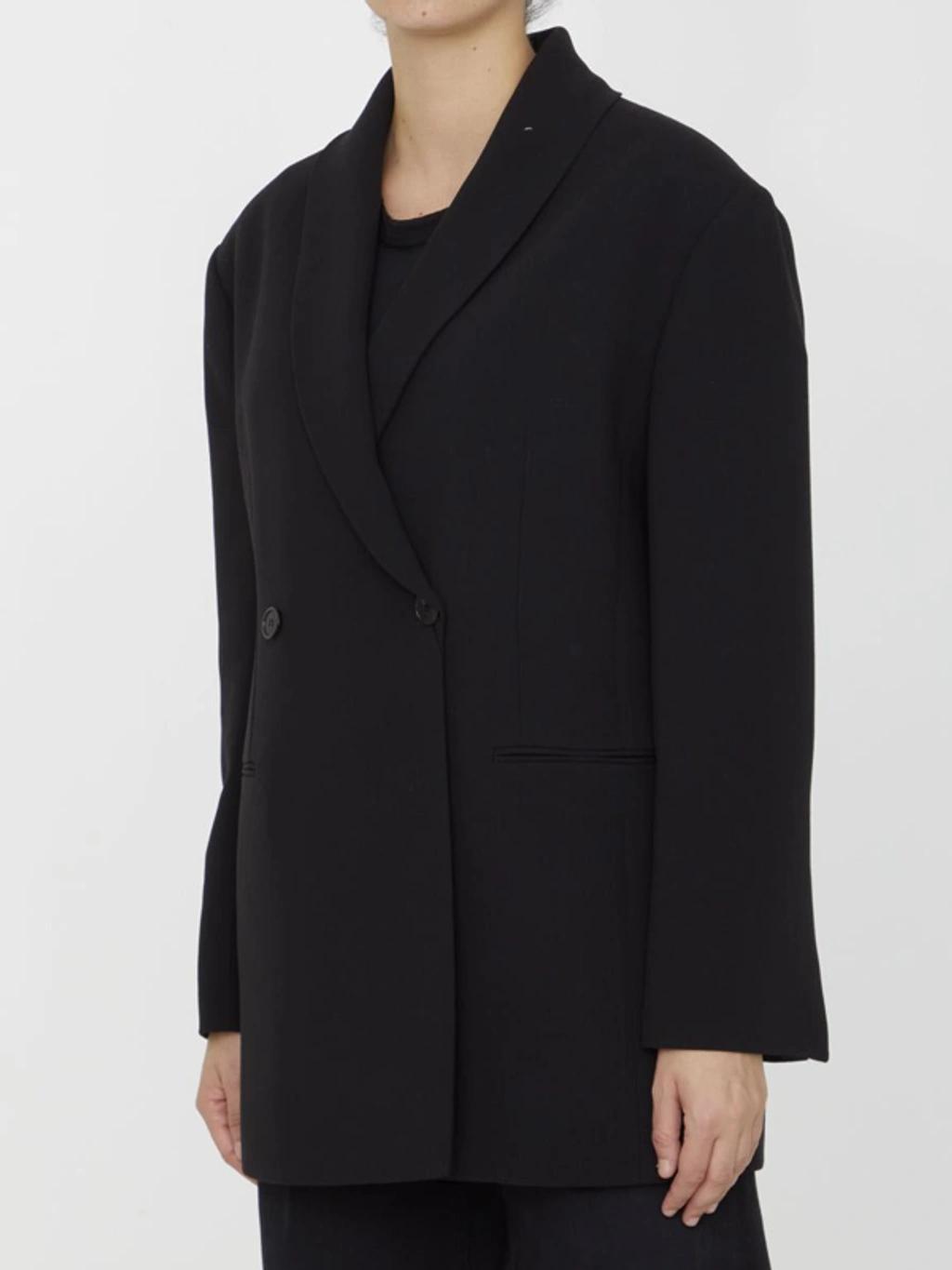 Diomede Wool Jacket In Black Product Image