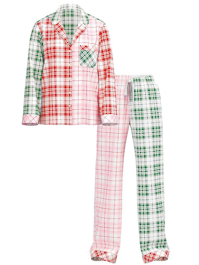 Flannel Short Pajama Set Product Image