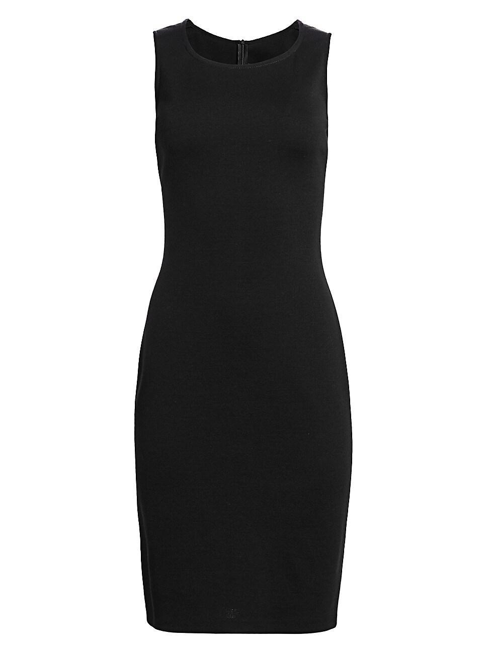 St. John Collection Sleeveless Milano Knit Dress Product Image