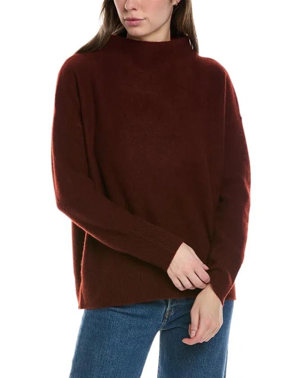 Boiled Funnel Nk Pullover In Brown product image