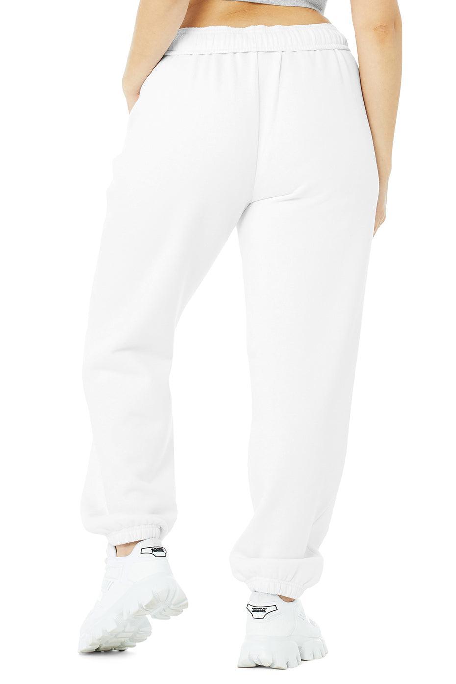 Accolade Sweatpant - White Female Product Image