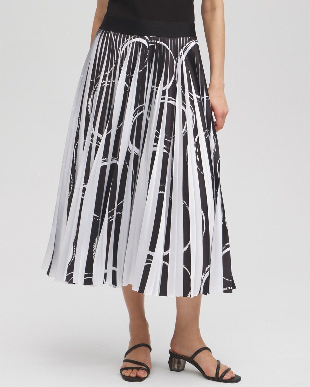 Women's Bubbles Pleated Skirt Product Image