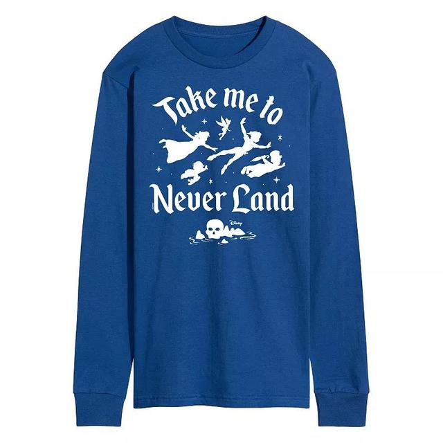 Disneys Peter Pan Mens Never Land Long Sleeve Product Image