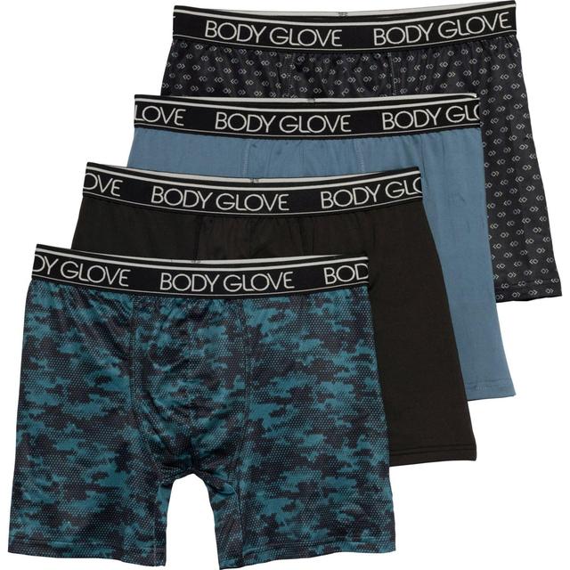 Body Glove Printed High-Performance Boxer Briefs - 4-Pack Product Image