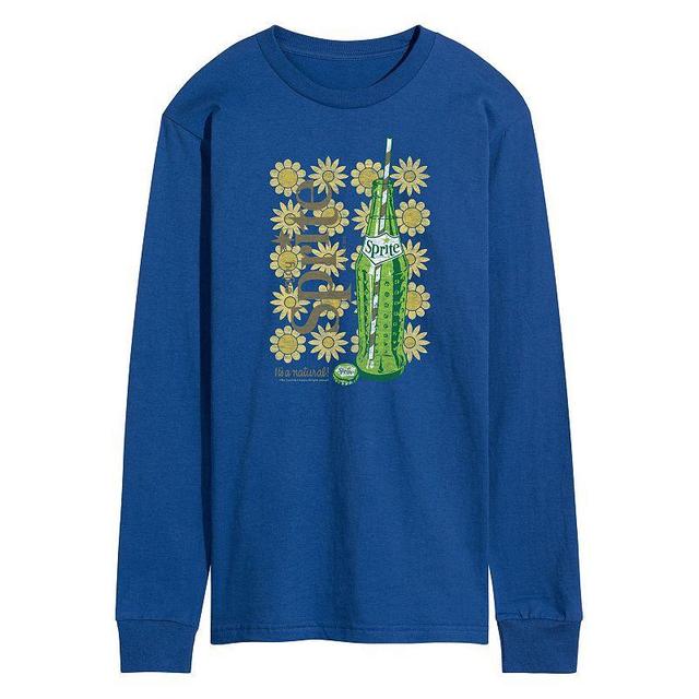 Mens Sprite Bottle Daisy Long Sleeve Graphic Tee Product Image