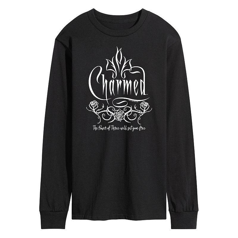 Mens Charmed Roses Long Sleeve Graphic Tee Product Image